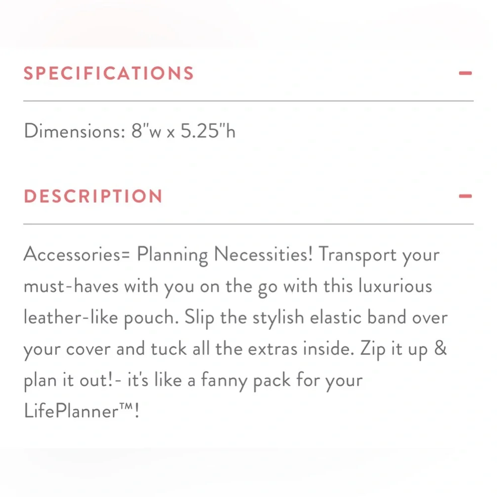 Erin Condren Red Planny Pack